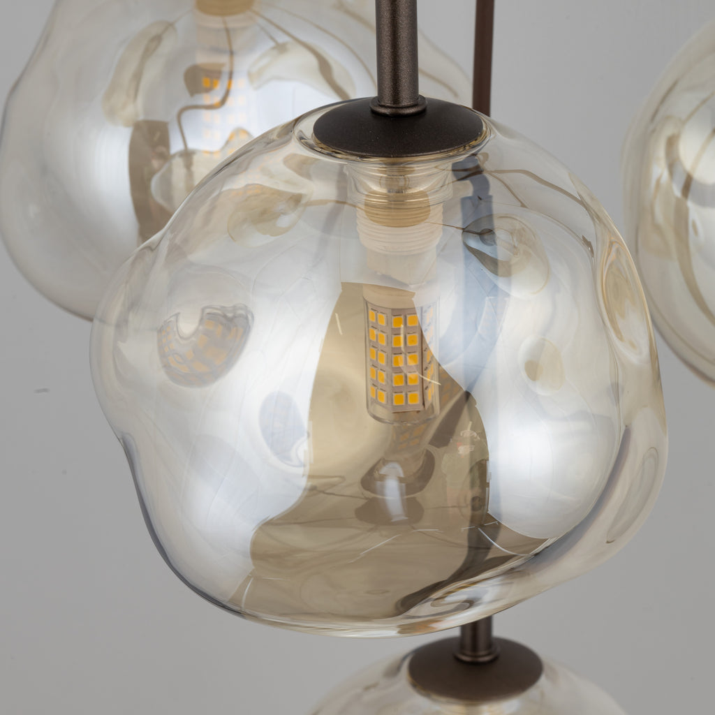LAVA Pendant Chandelier 7xG9 New – Modern