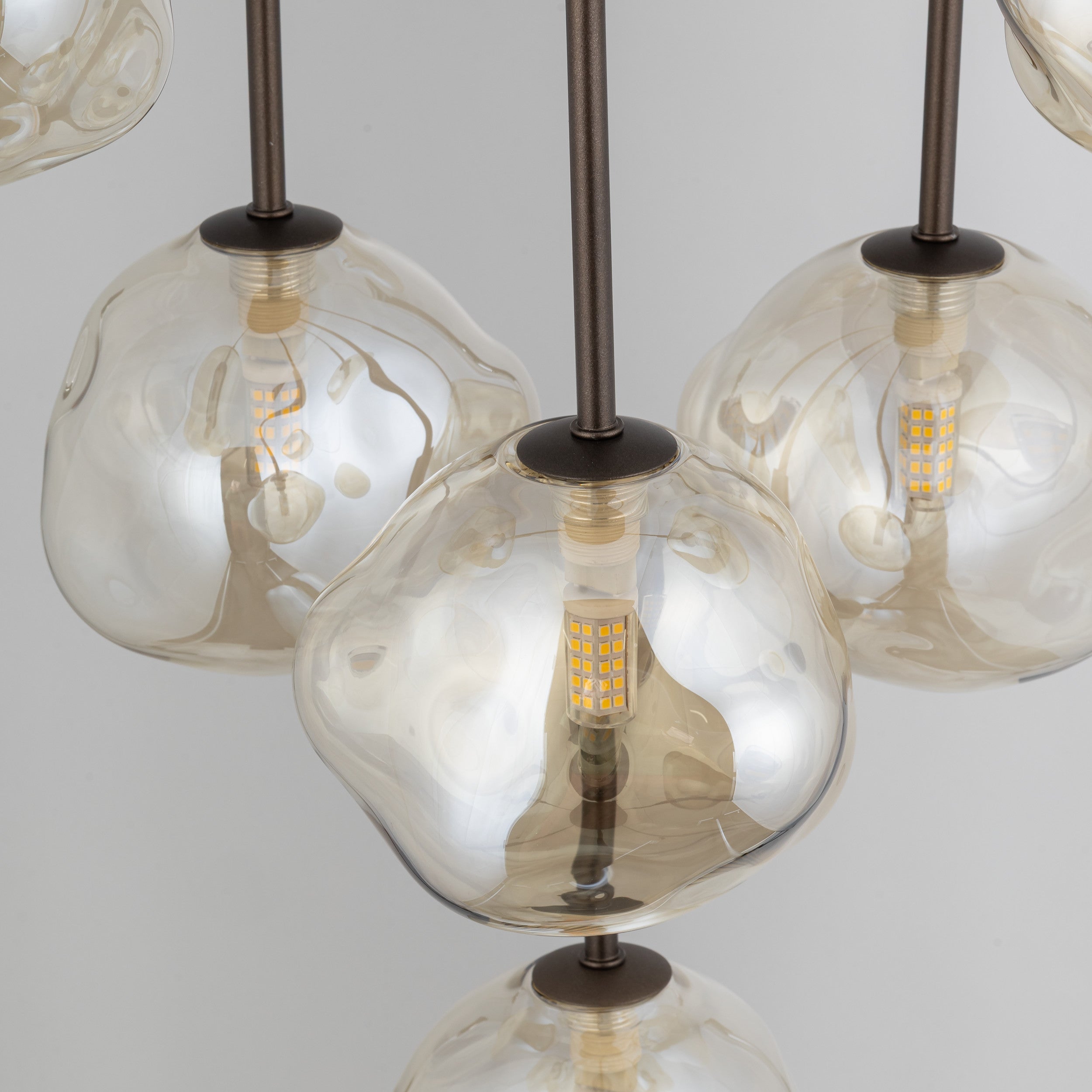 LAVA Pendant Chandelier 7xG9 New – Modern