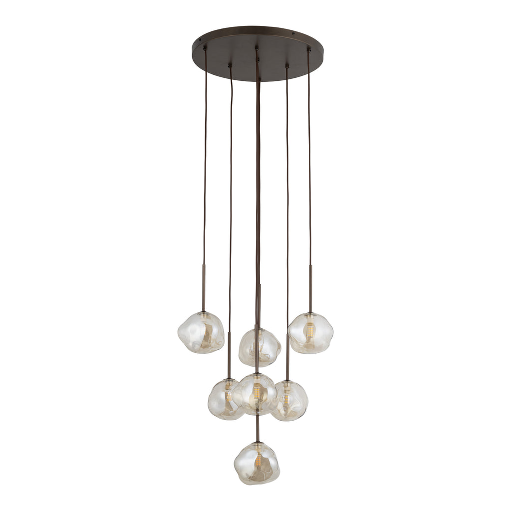 LAVA Pendant Chandelier 7xG9 New – Modern