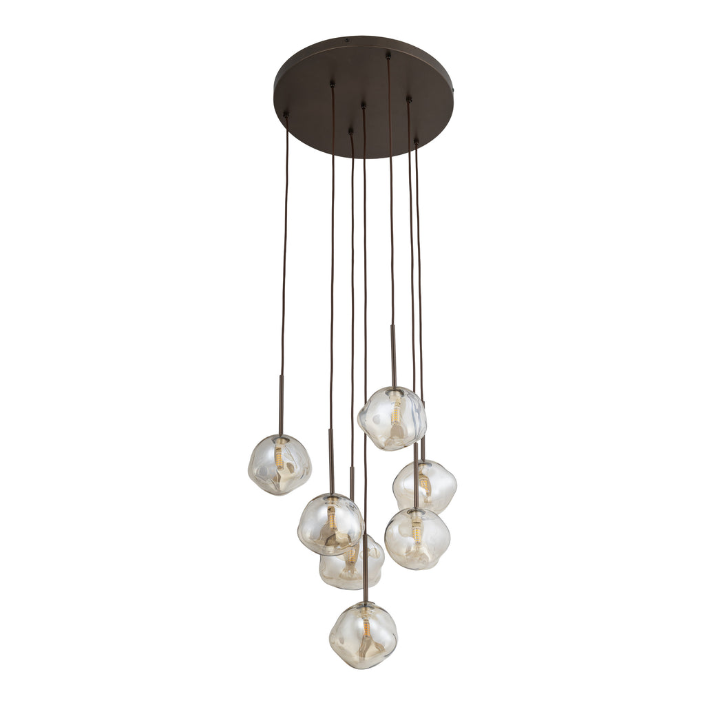LAVA Pendant Chandelier 7xG9 New – Modern