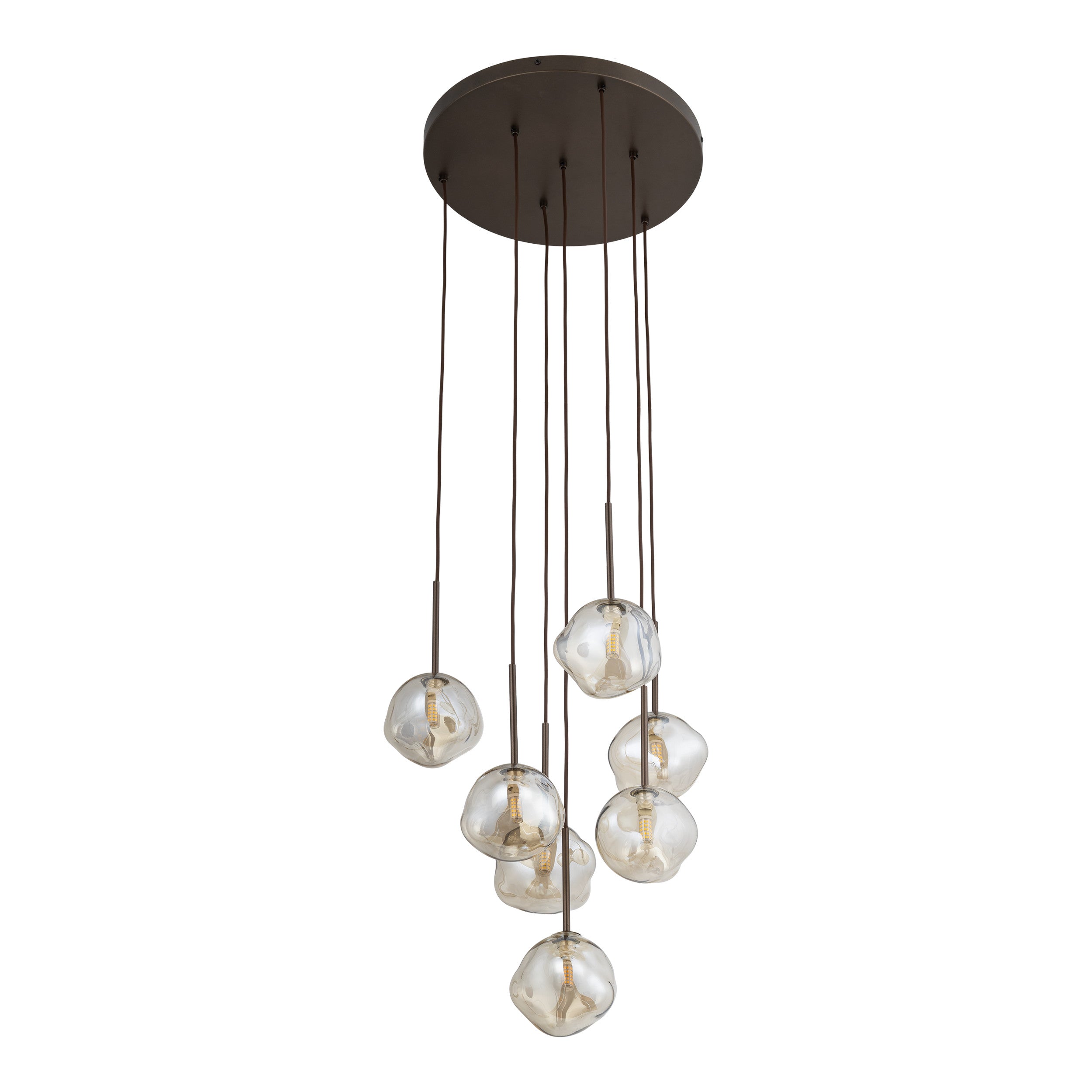 LAVA Pendant Chandelier 7xG9 New – Modern