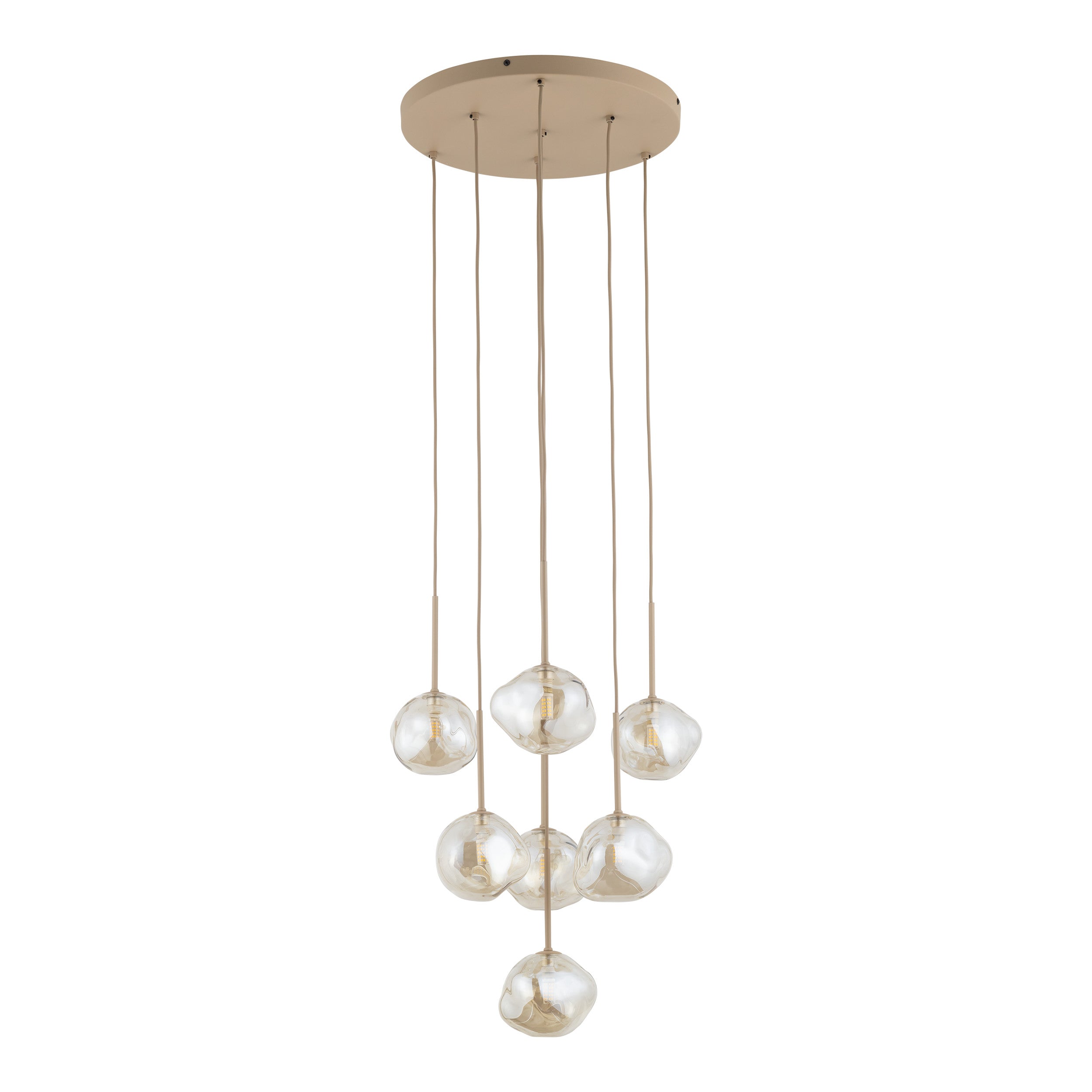 LAVA Pendant Chandelier 7xG9 New – Modern