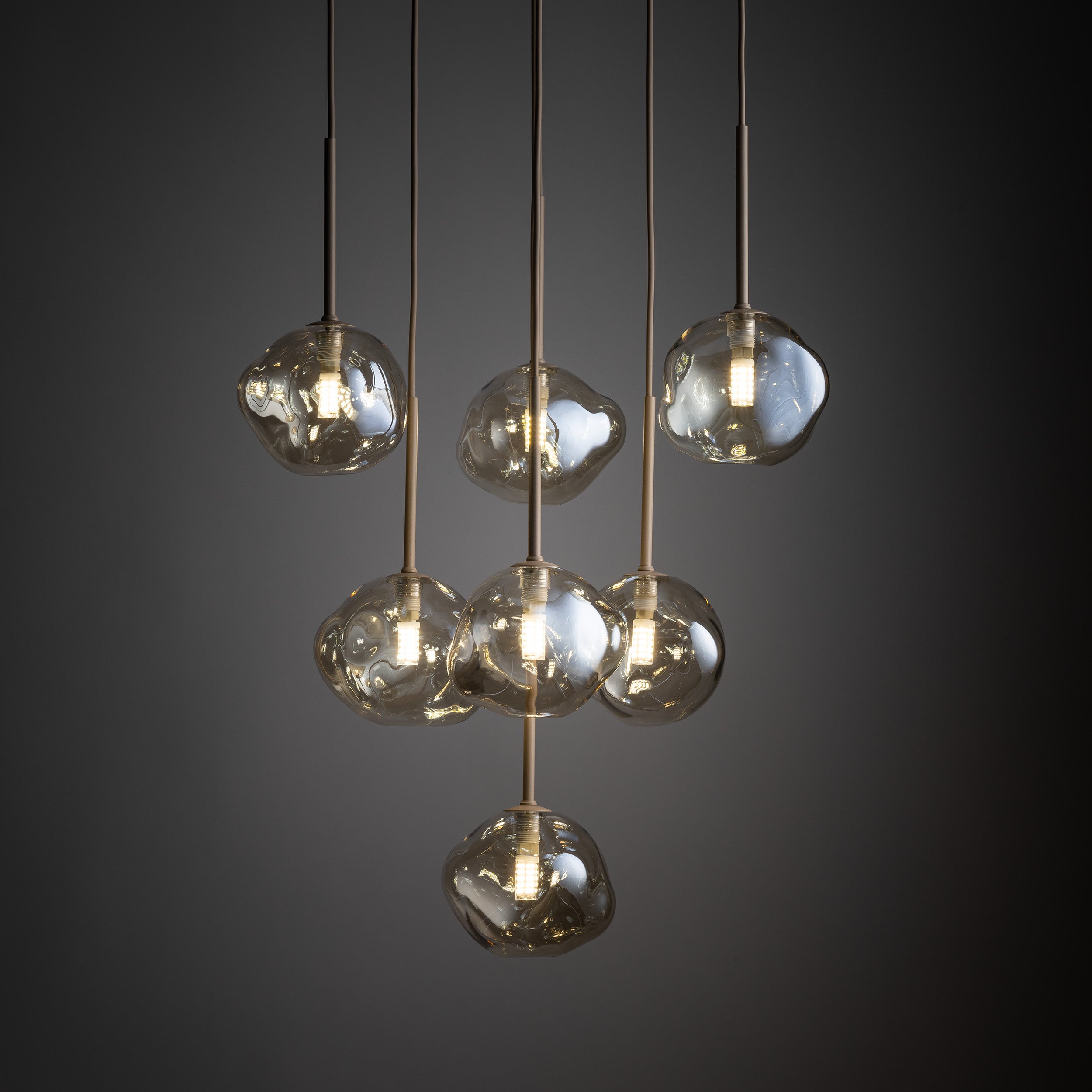 LAVA Pendant Chandelier 7xG9 New – Modern