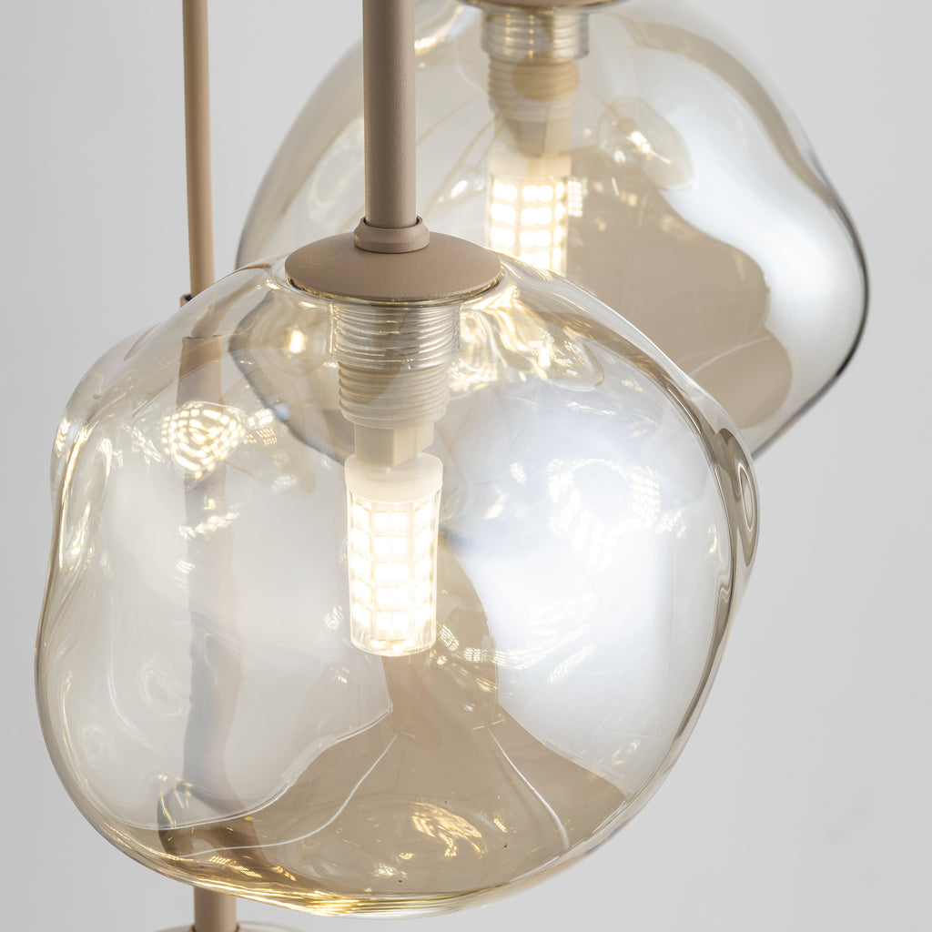 LAVA Pendant Chandelier 7xG9 New – Modern