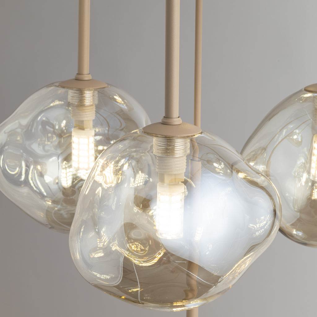 LAVA Pendant Chandelier 7xG9 New – Modern