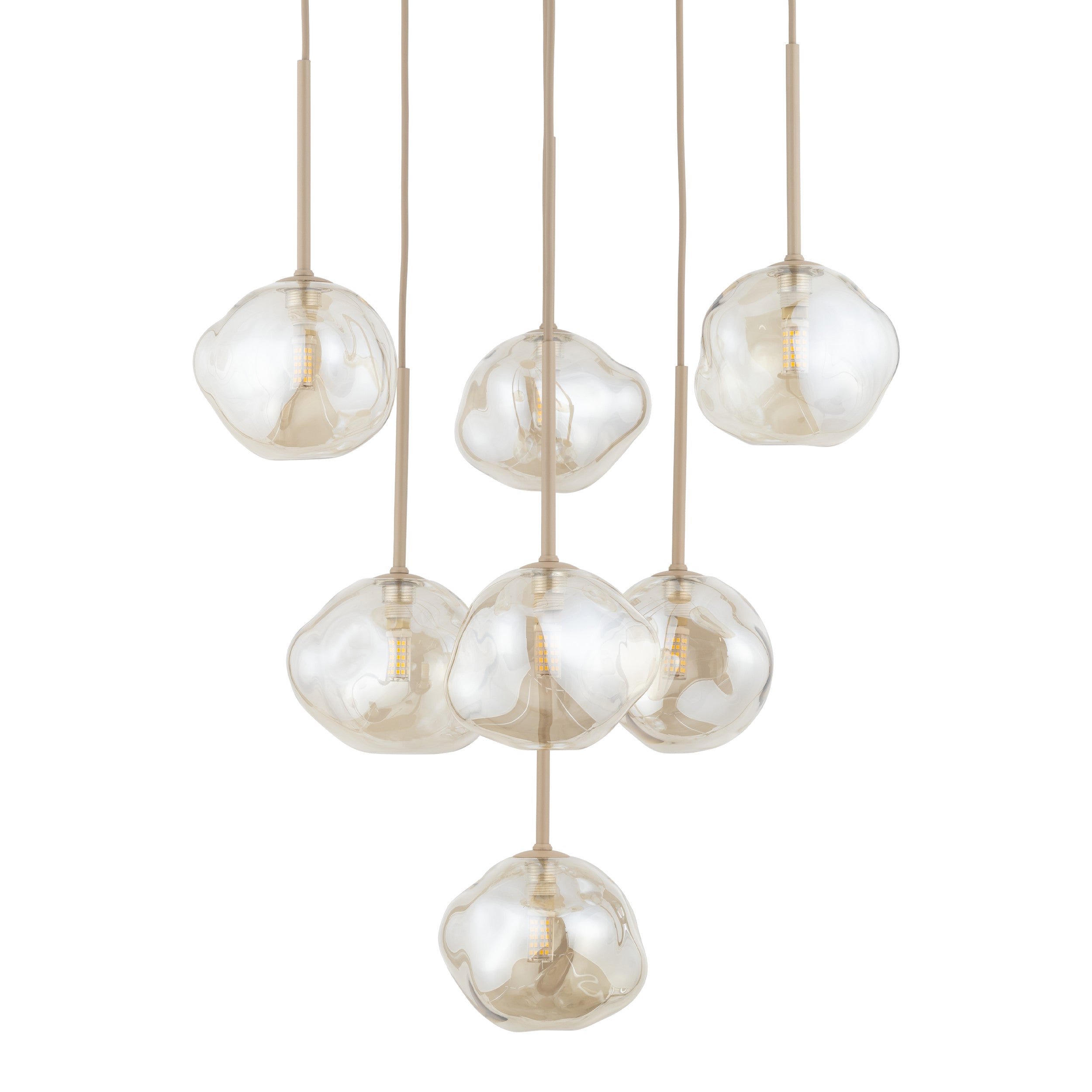LAVA Pendant Chandelier 7xG9 New – Modern