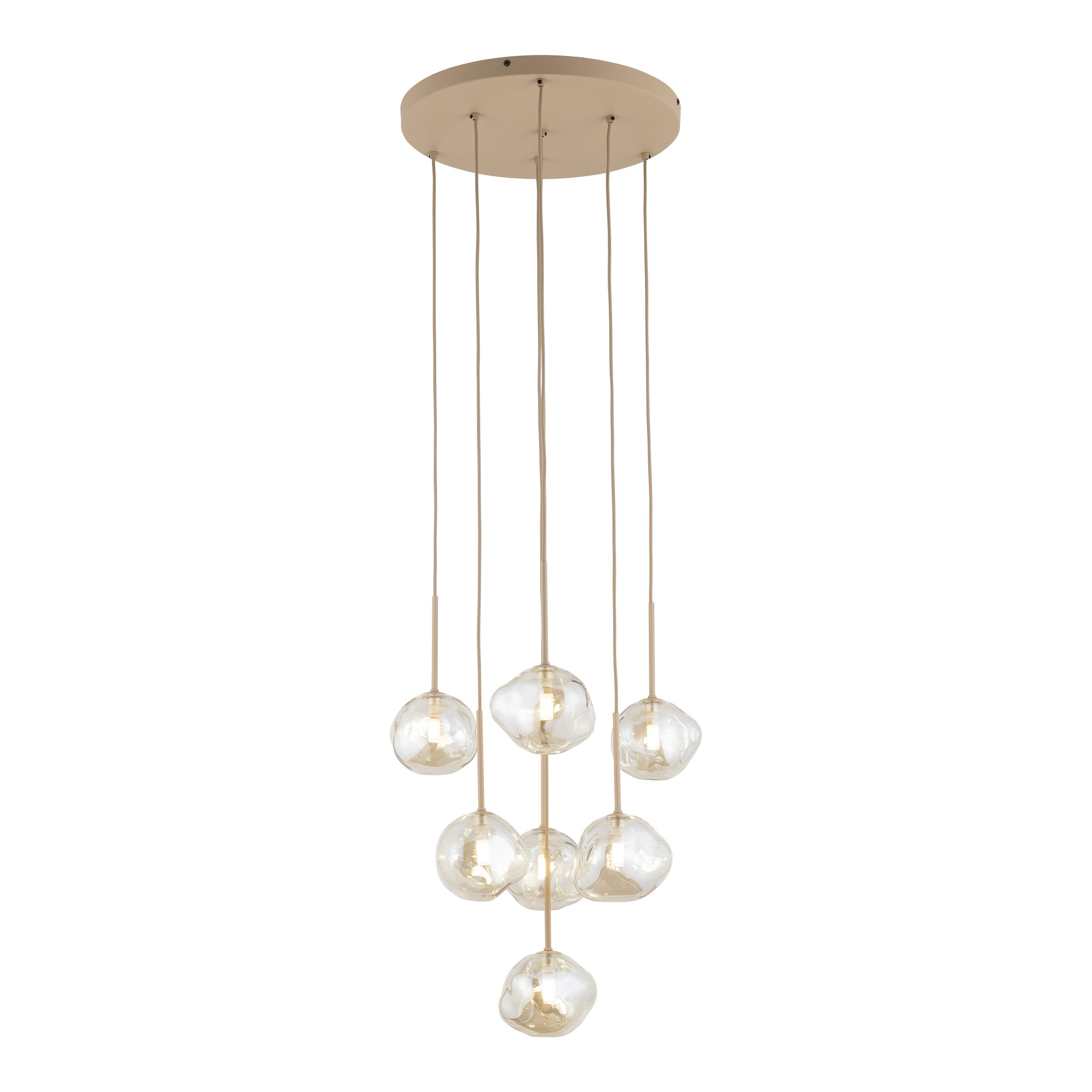 LAVA Pendant Chandelier 7xG9 New – Modern