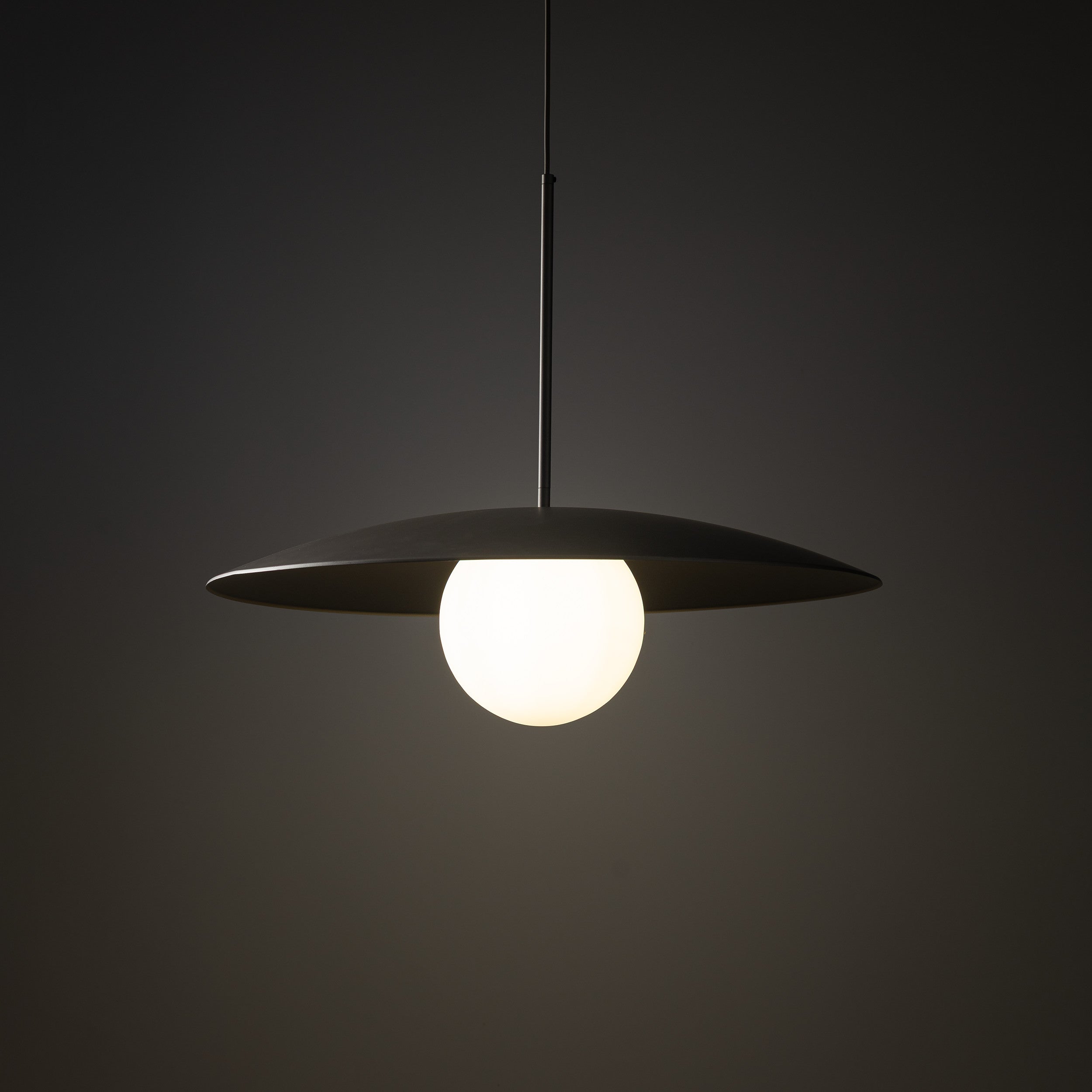 SLATE Pendant Light – Loft Glass Shade 1xE27