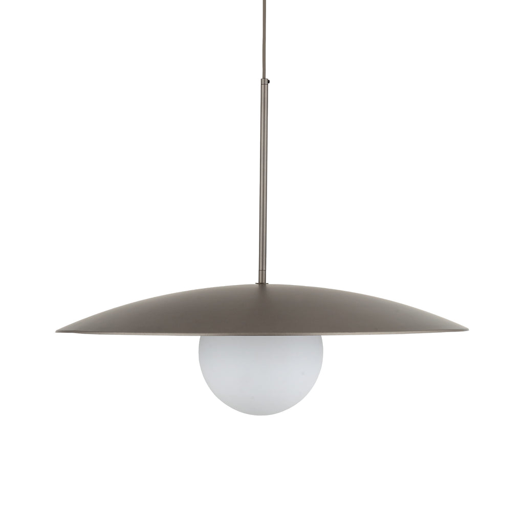 SLATE Pendant Light – Loft Glass Shade 1xE27