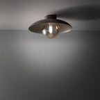 SLATE Wall Sconce – Loft Glass Shade 1xG9