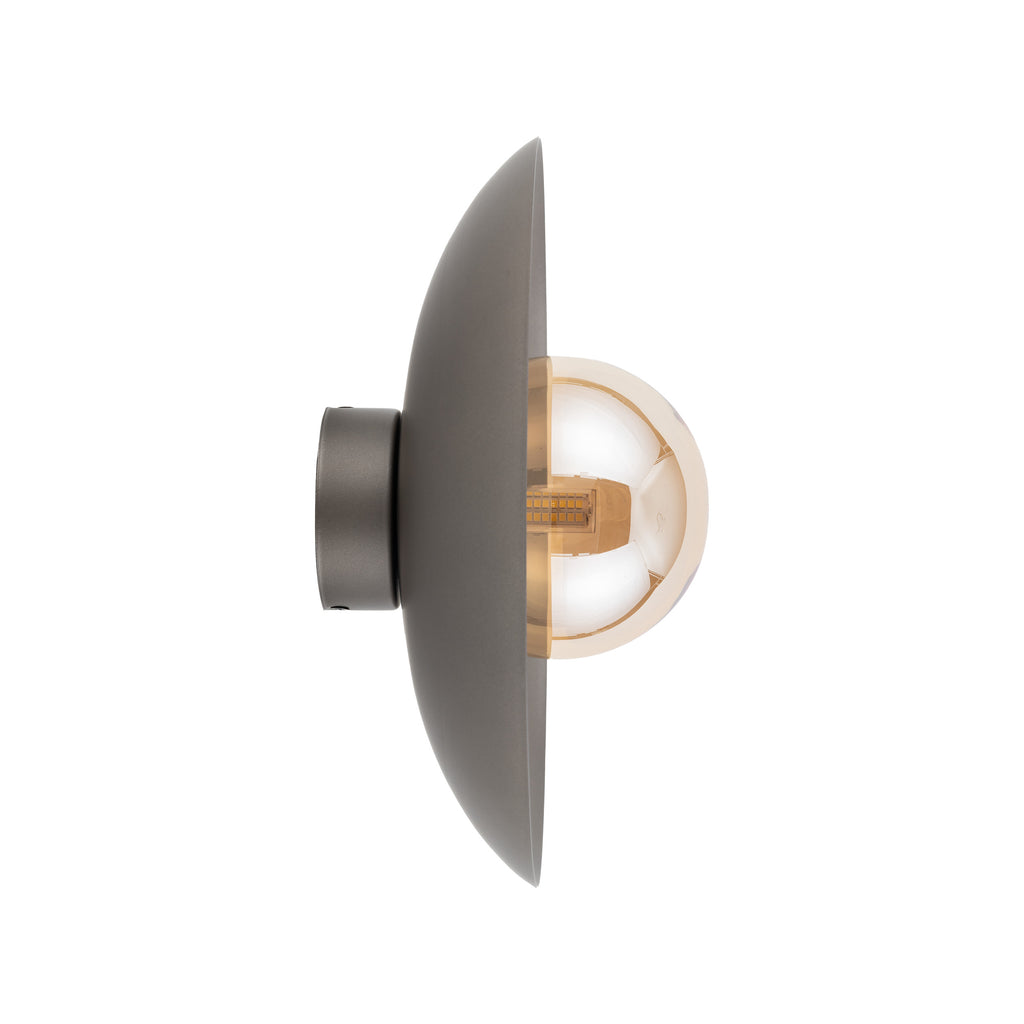 SLATE Wall Sconce – Loft Glass Shade 1xG9