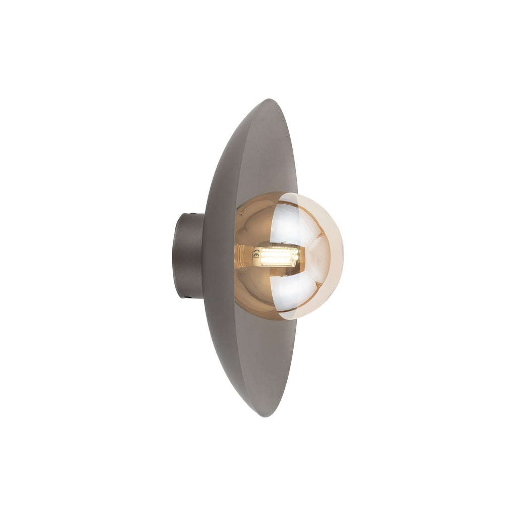 SLATE Wall Sconce – Loft Glass Shade 1xG9