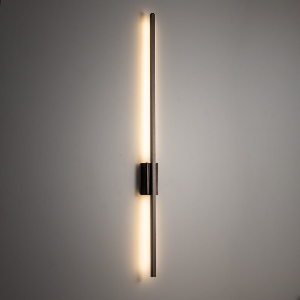 FLASH Wood Wall Sconce L – Modern LED
