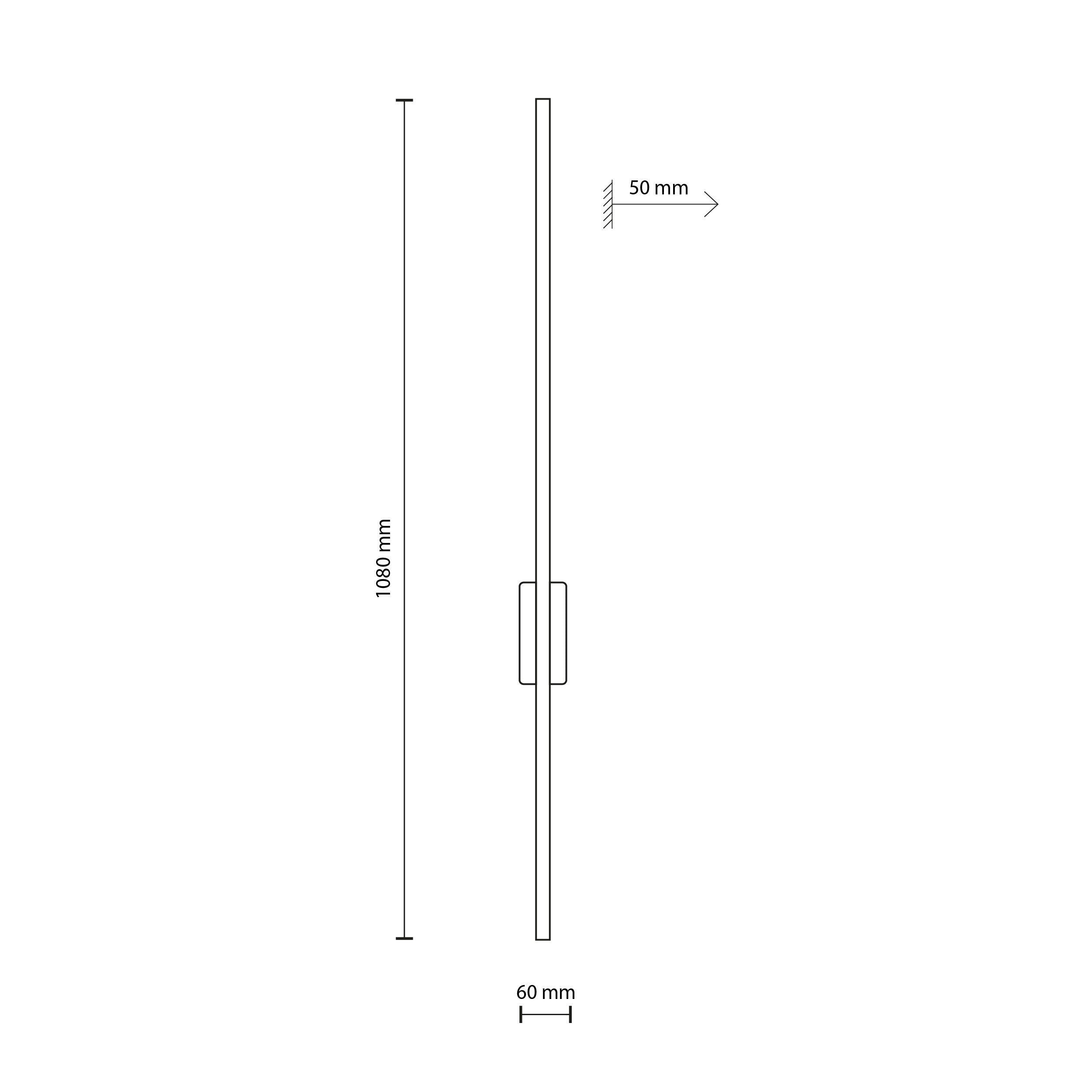 FLASH Wood Wall Sconce L – Modern LED