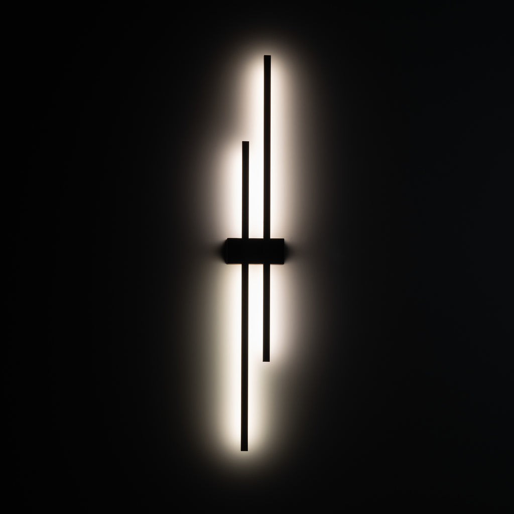 FLASH Wood Wall Sconce 2-Light – Modern LED