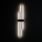 FLASH Wood Wall Sconce 2-Light – Modern LED