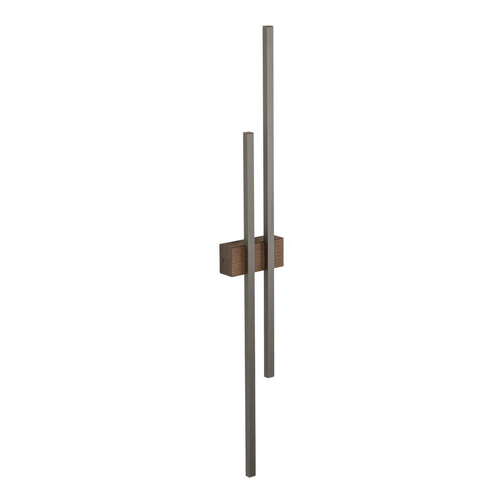 FLASH Wood Wall Sconce 2-Light – Modern LED