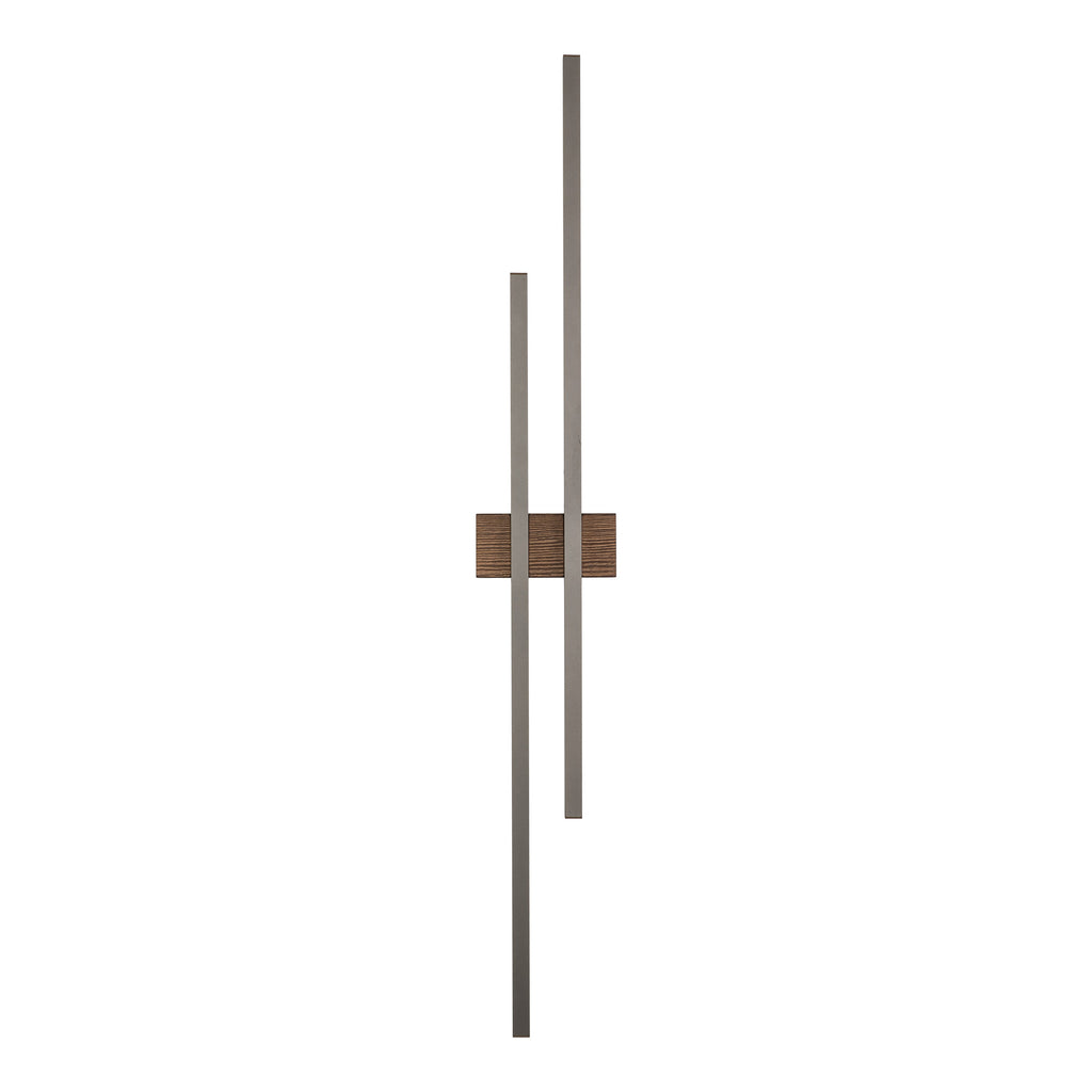 FLASH Wood Wall Sconce 2-Light – Modern LED
