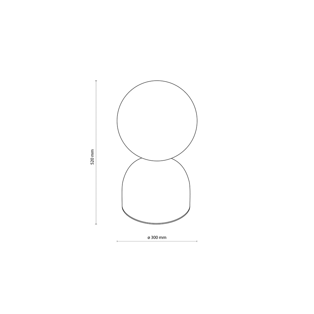MIKI Big Table Lamp – Modern 1xE27