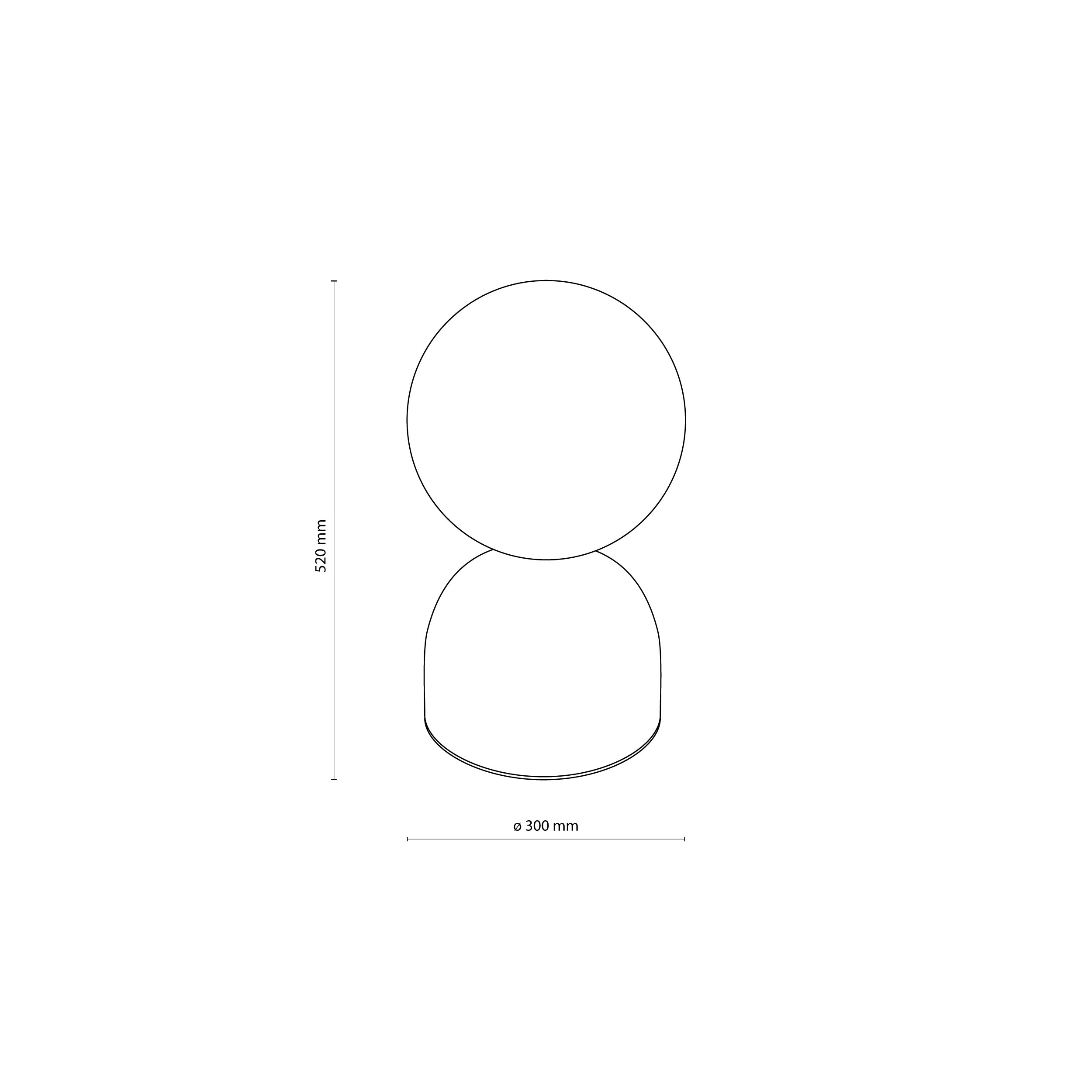 MIKI Big Table Lamp – Modern 1xE27
