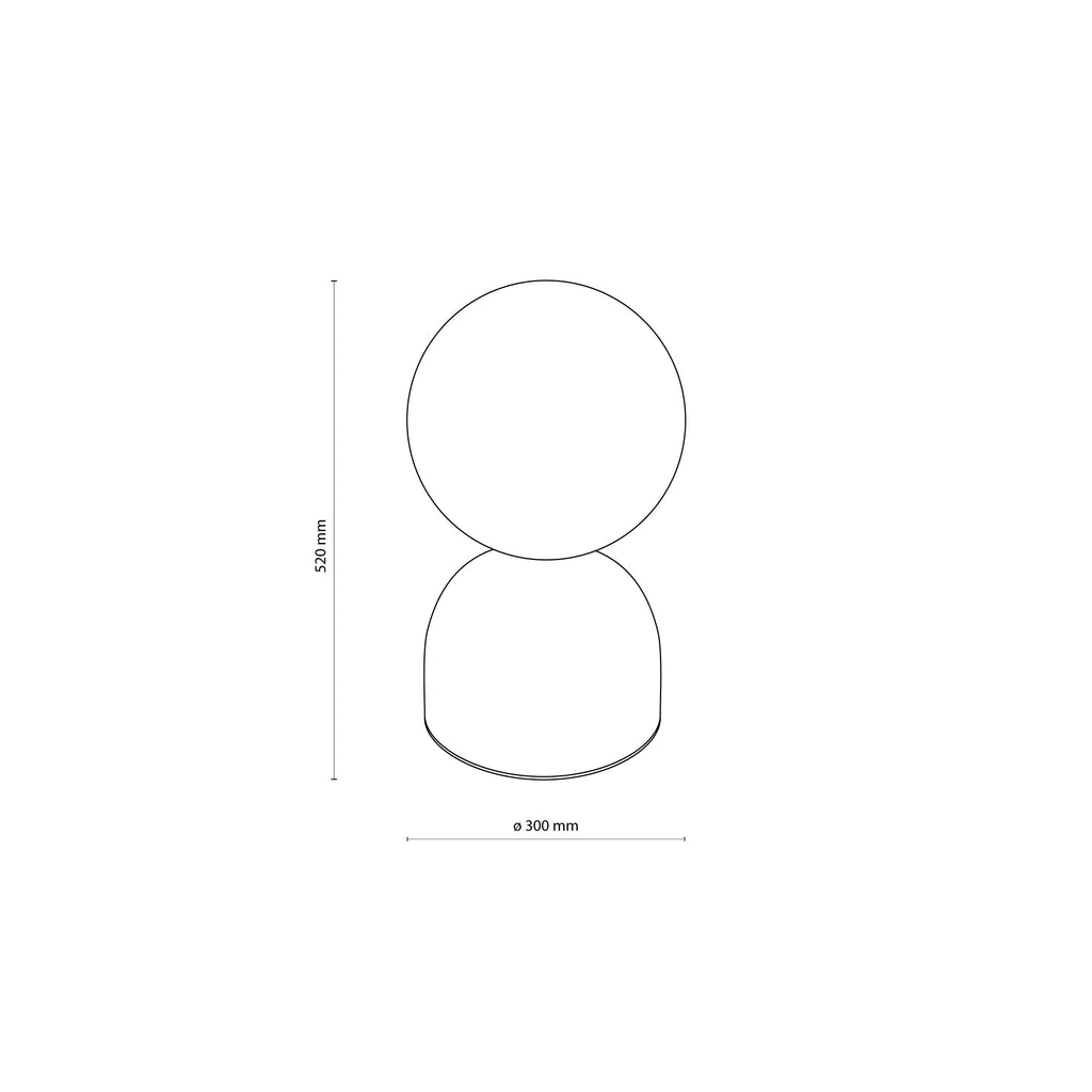 MIKI Big Table Lamp – Modern 1xE27