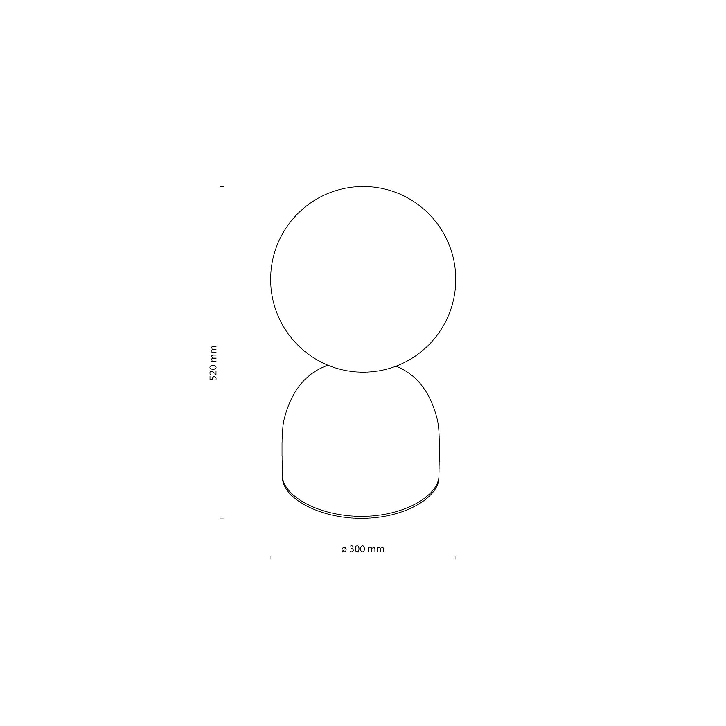 MIKI Big Table Lamp – Modern 1xE27
