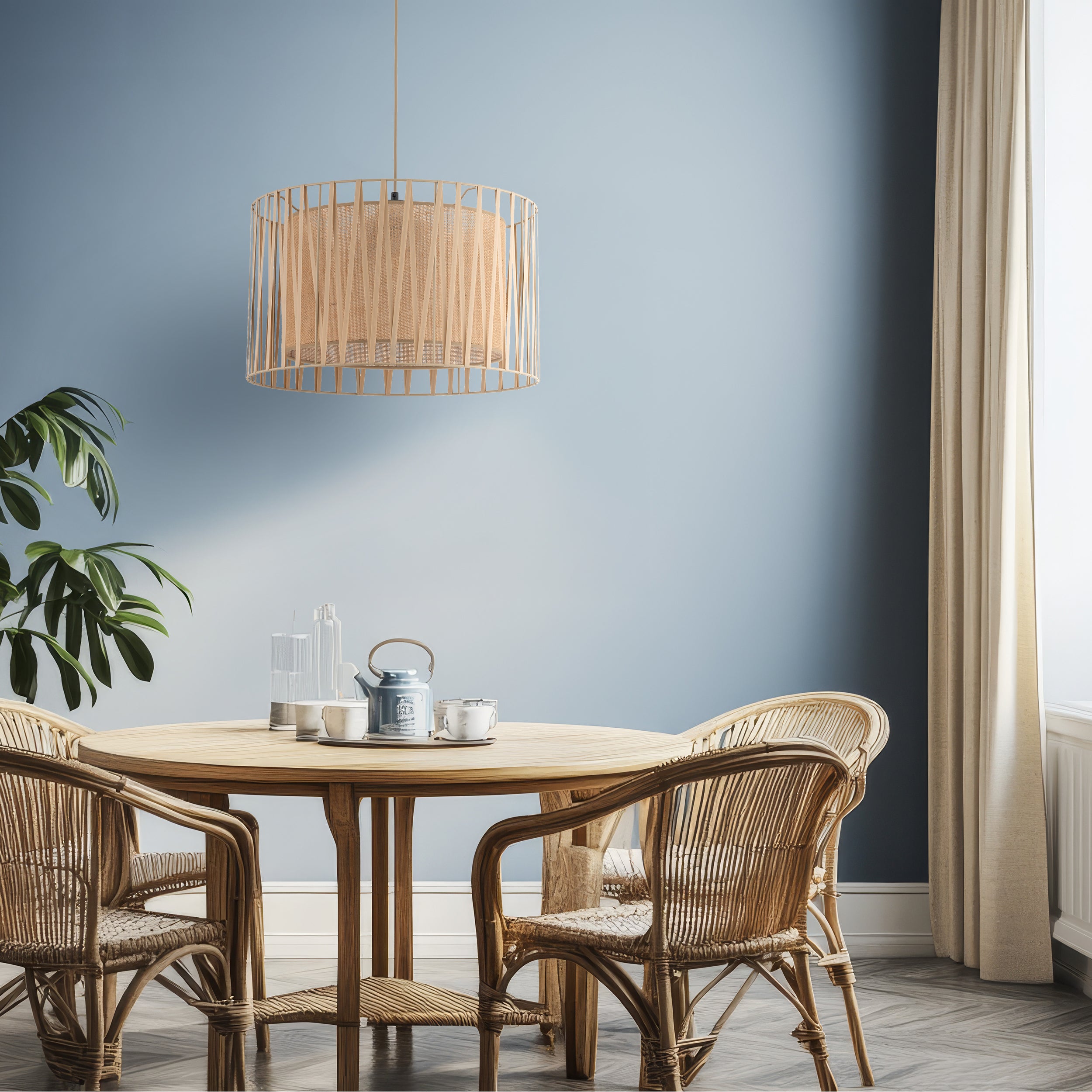 Harmony Sabia Raffia Pendant Light