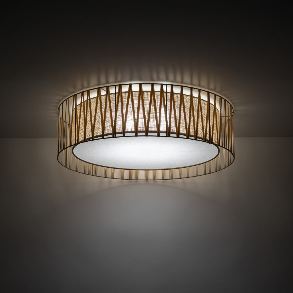 Harmony Sabia Raffia Pendant Light