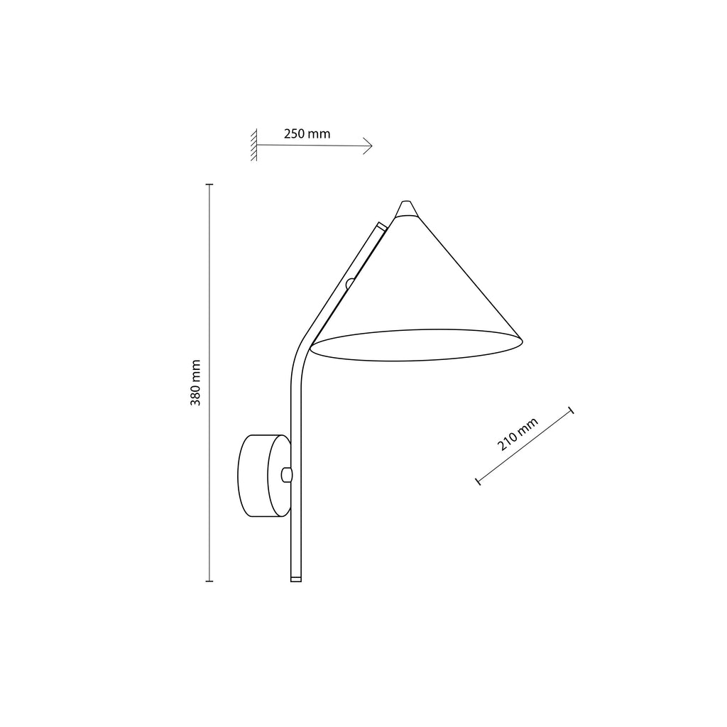 CONO Wall Sconce – Modern 1xE27