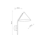 CONO Wall Sconce – Modern 1xE27