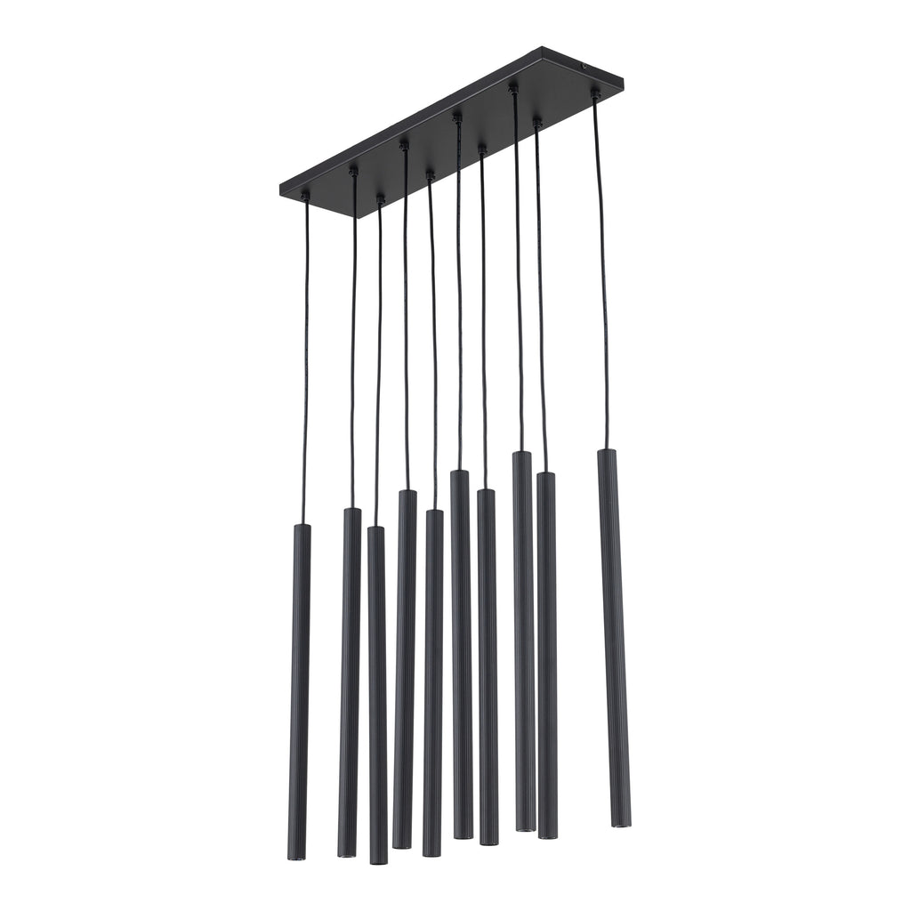 FERRO Linear Chandelier 10xG9 – Industrial