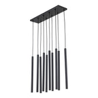 FERRO Linear Chandelier 10xG9 – Industrial