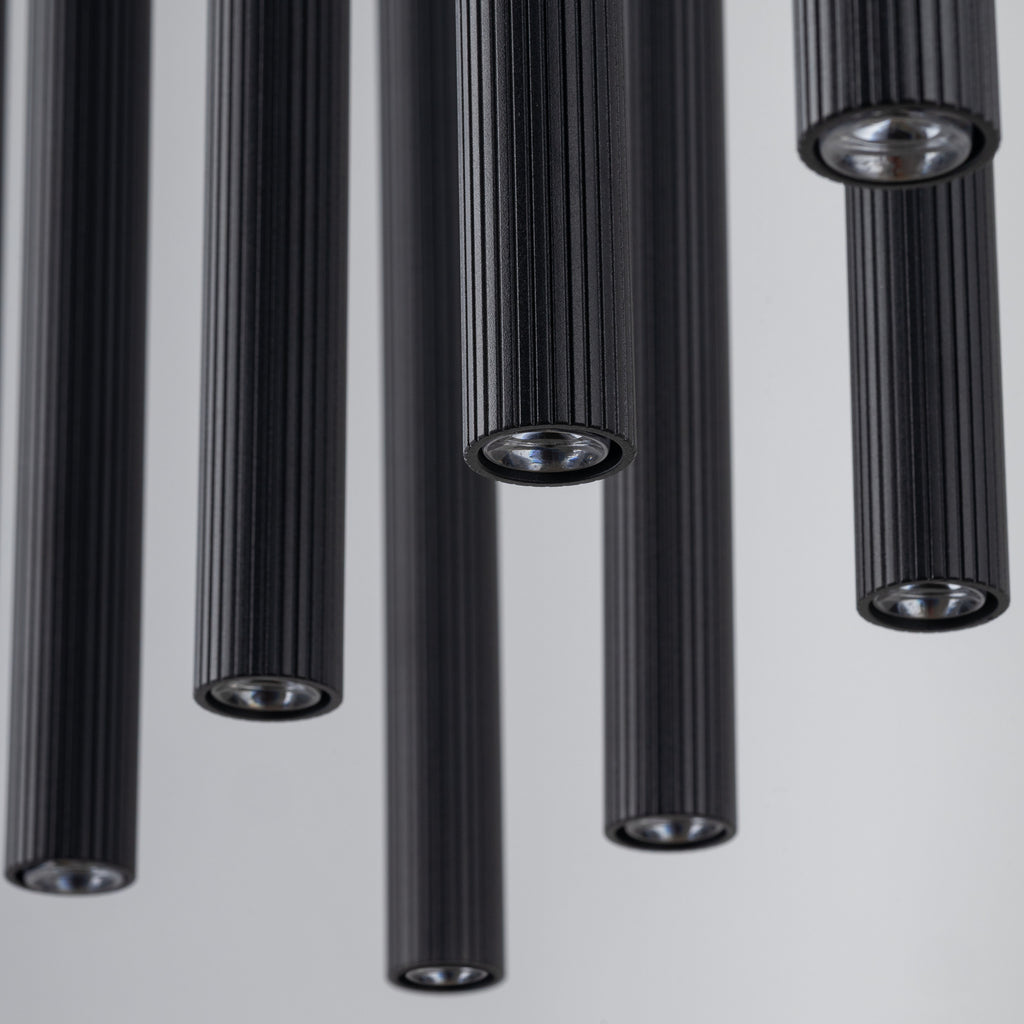 FERRO Linear Chandelier 10xG9 – Industrial