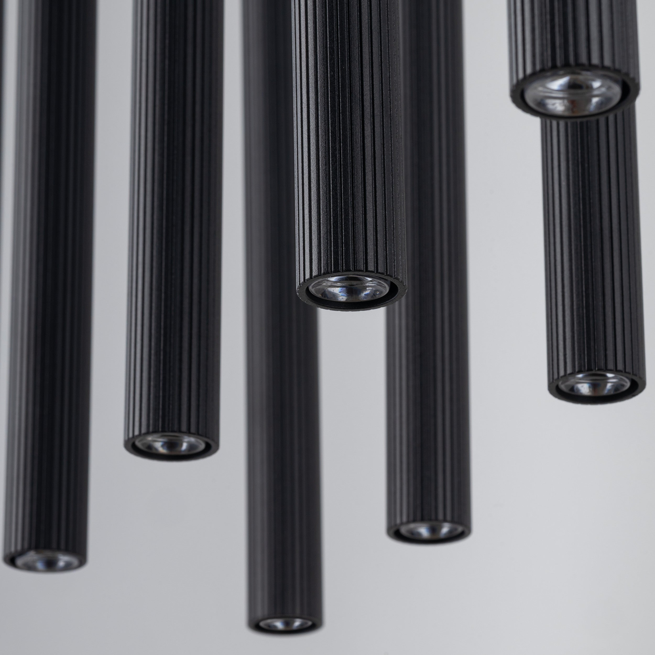 FERRO Linear Chandelier 10xG9 – Industrial