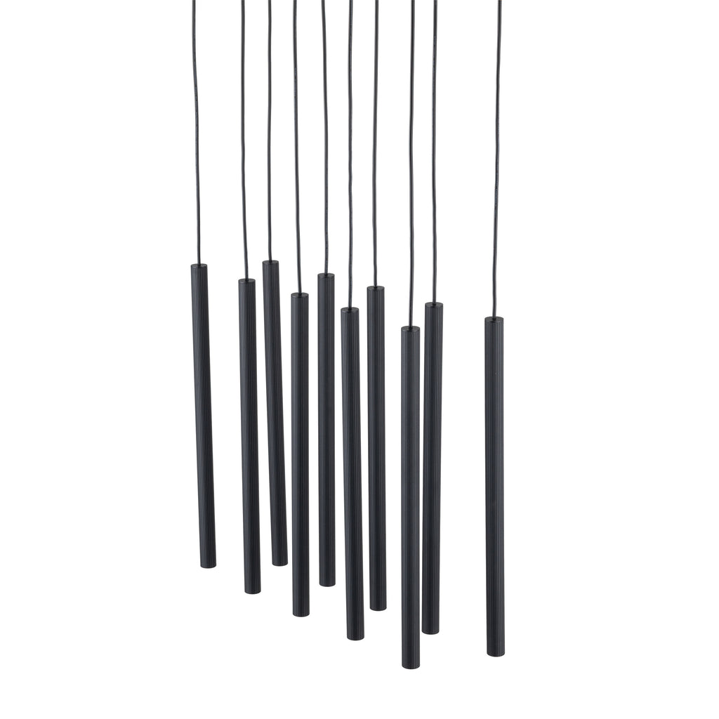 FERRO Linear Chandelier 10xG9 – Industrial