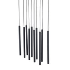 FERRO Linear Chandelier 10xG9 – Industrial