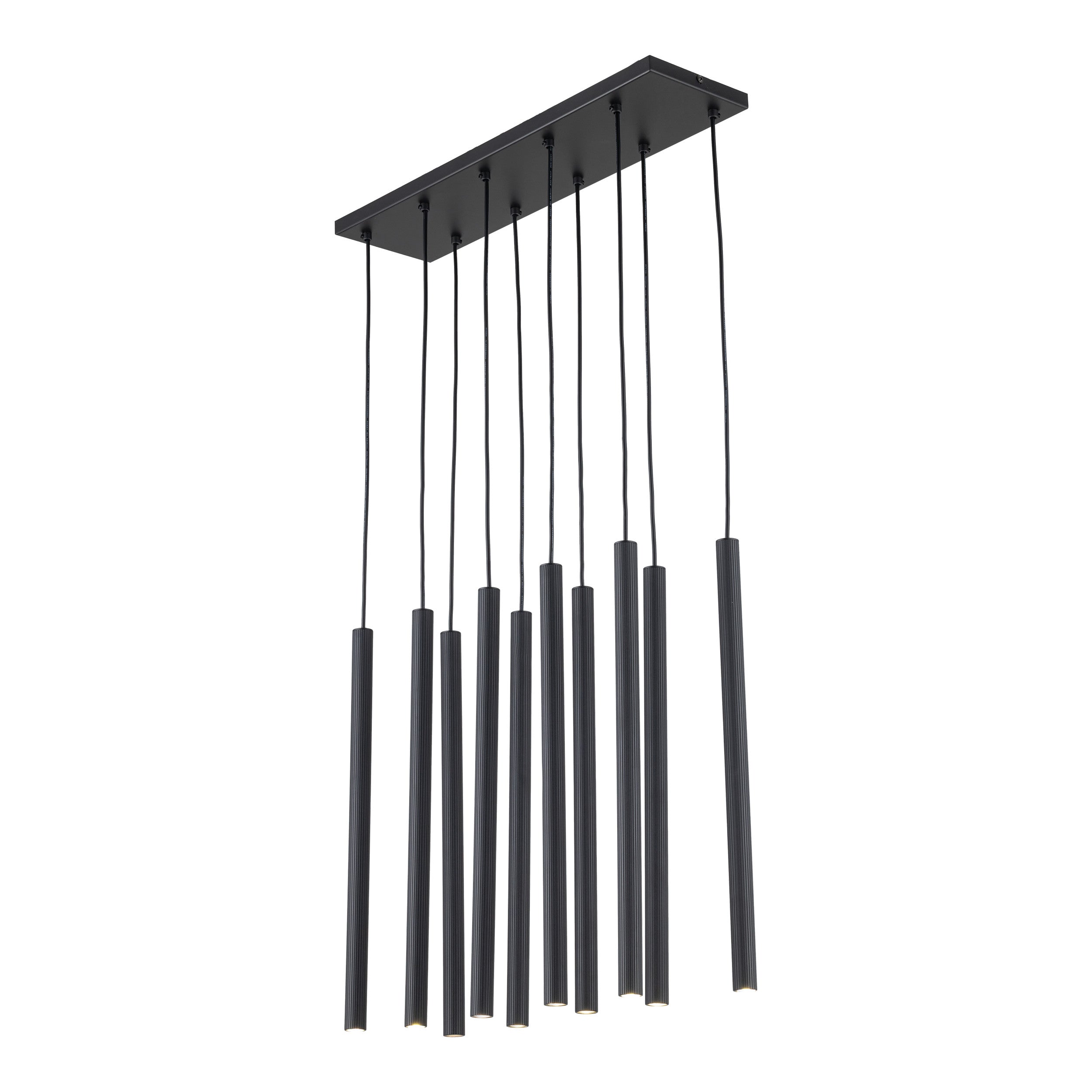 FERRO Linear Chandelier 10xG9 – Industrial