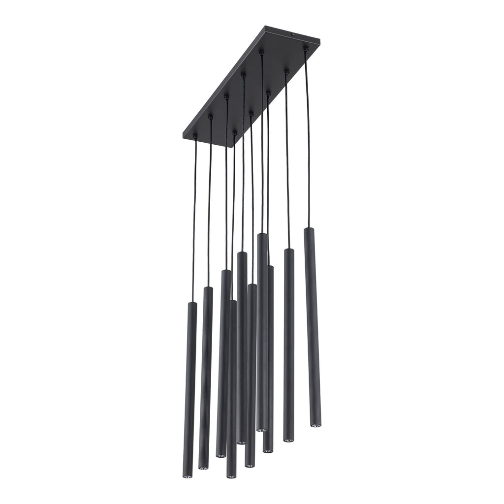 FERRO Linear Chandelier 10xG9 – Industrial