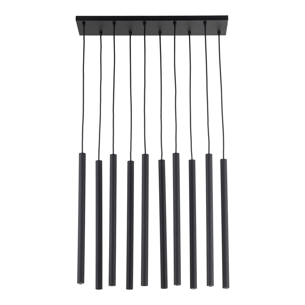 FERRO Linear Chandelier 10xG9 – Industrial