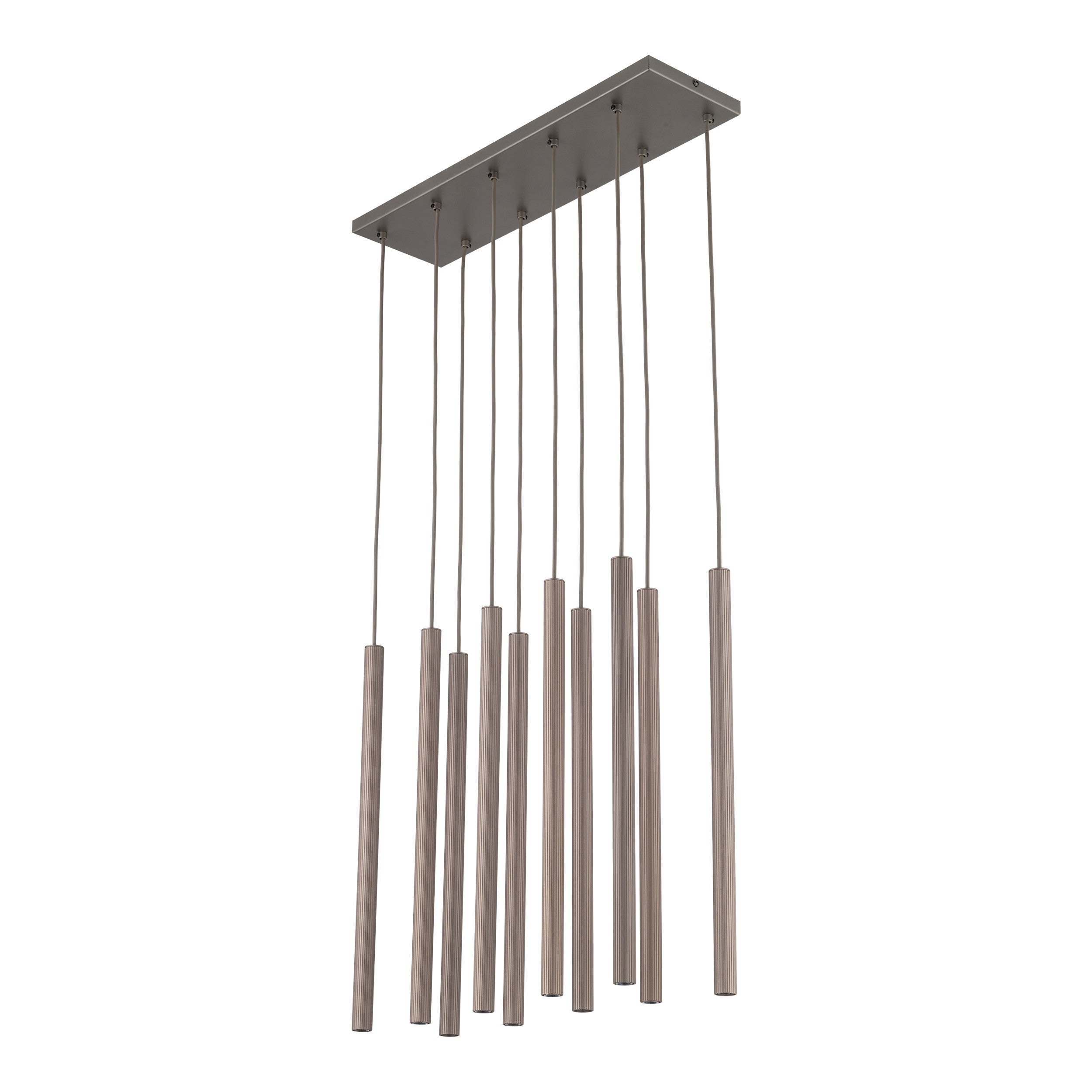 FERRO Linear Chandelier 10xG9 – Industrial