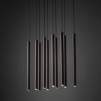 FERRO Linear Chandelier 10xG9 – Industrial