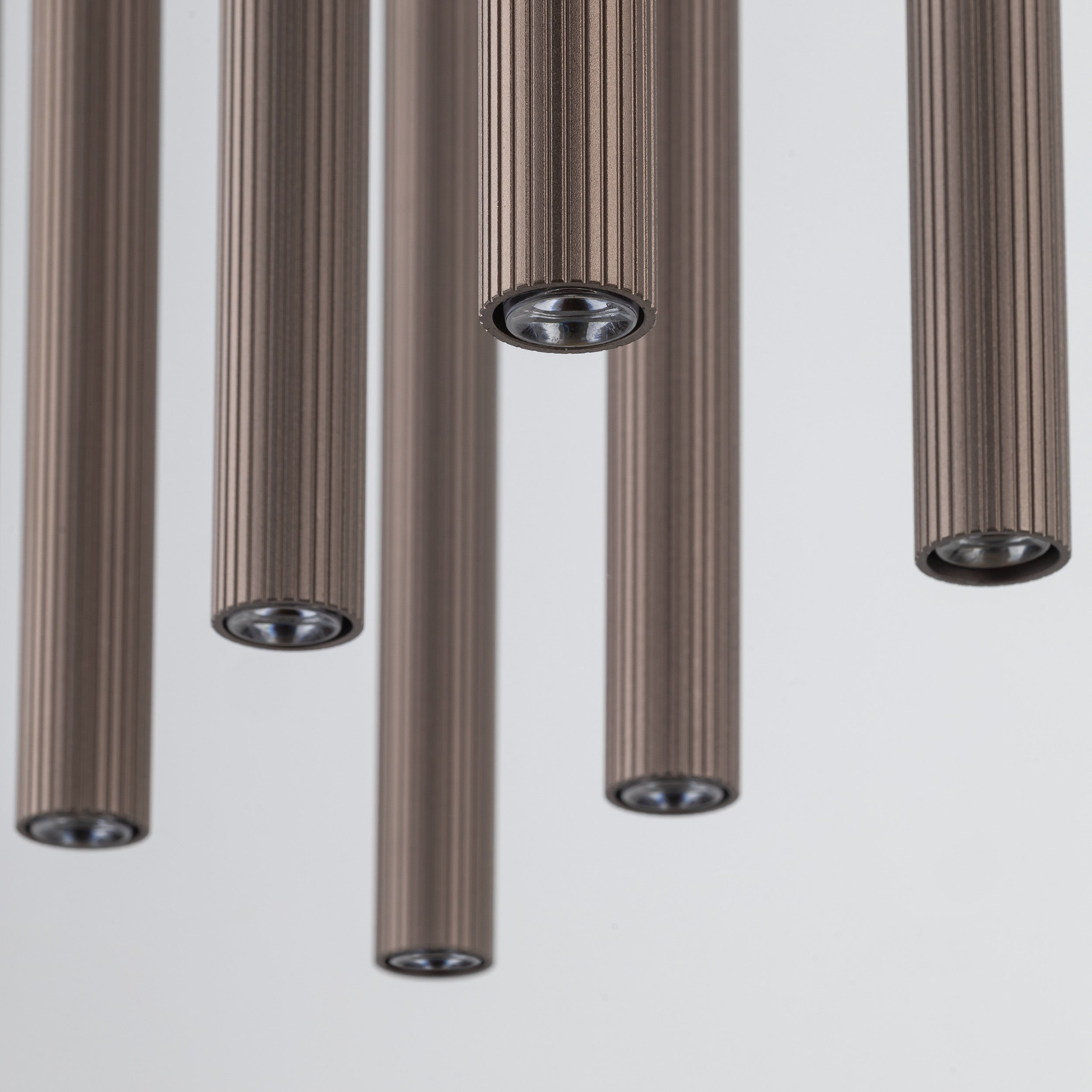 FERRO Linear Chandelier 10xG9 – Industrial