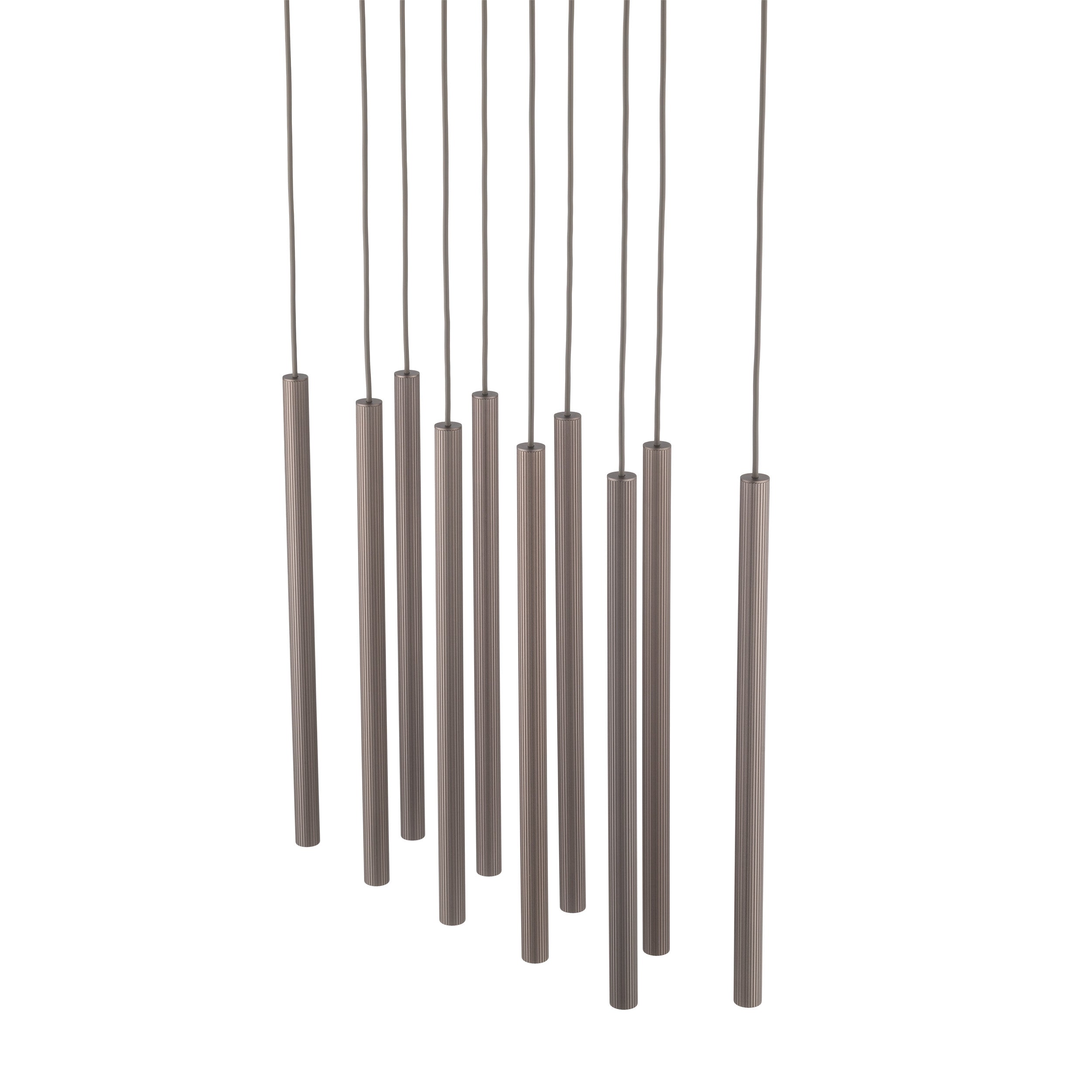 FERRO Linear Chandelier 10xG9 – Industrial
