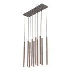 FERRO Linear Chandelier 10xG9 – Industrial