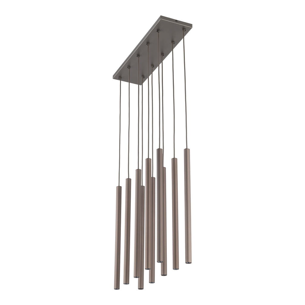FERRO Linear Chandelier 10xG9 – Industrial