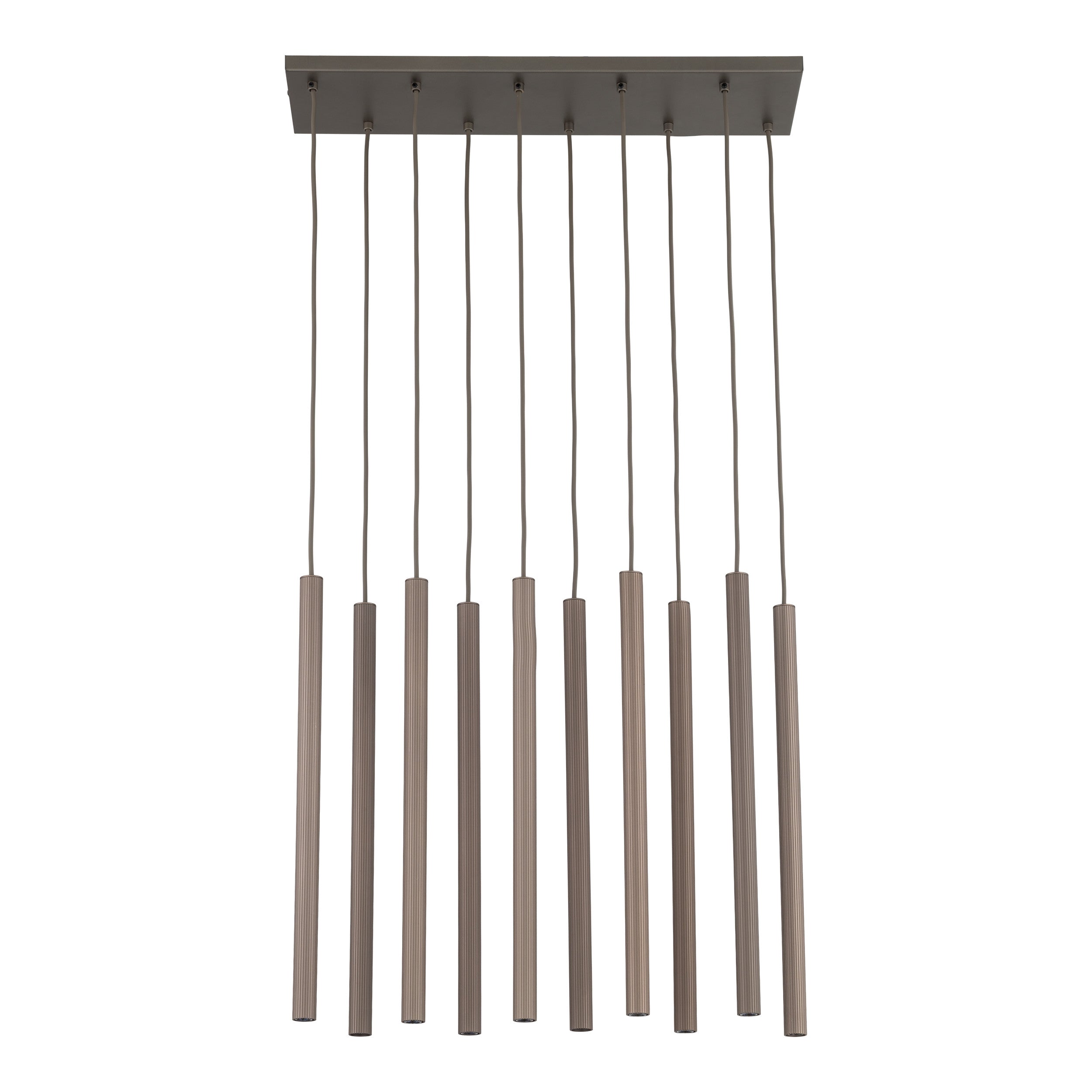 FERRO Linear Chandelier 10xG9 – Industrial