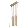 FERRO Linear Chandelier 10xG9 – Industrial