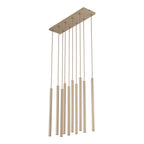 FERRO Linear Chandelier 10xG9 – Industrial