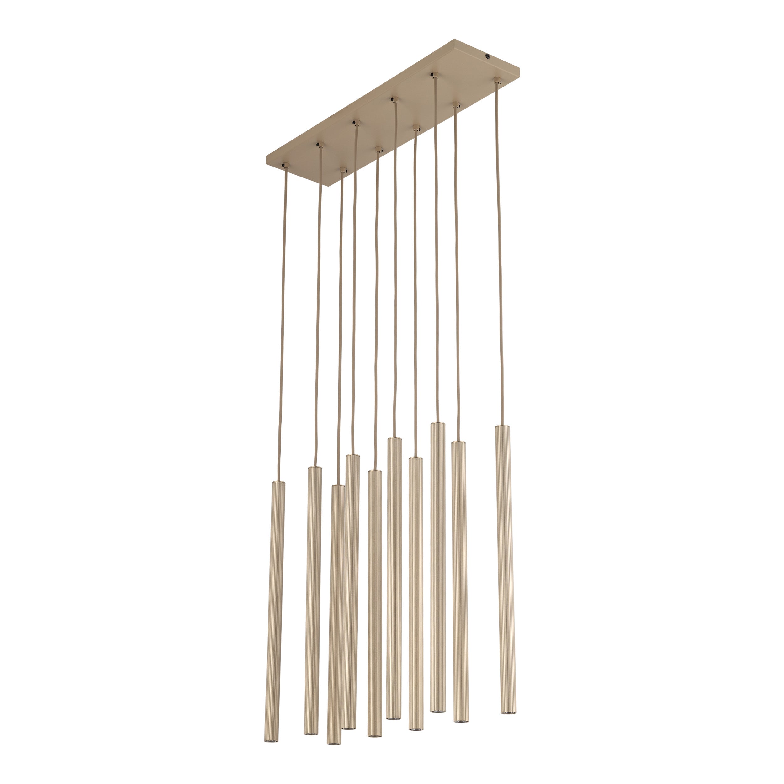 FERRO Linear Chandelier 10xG9 – Industrial