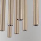 FERRO Linear Chandelier 10xG9 – Industrial
